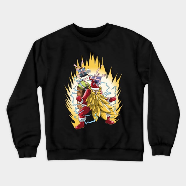 Supersantayan (no text version) Crewneck Sweatshirt by TomiAx